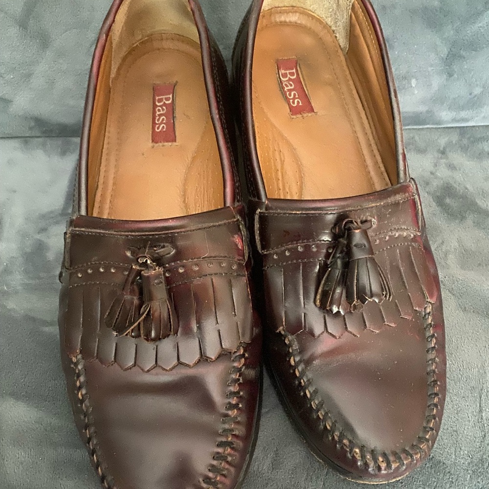 Bass tassel loafers